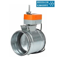 Absperrklappe (DN 100 - 630) + Motor LM (230V AC/24V AC)