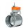 Absperrklappe (DN 100 - 630) + Motor LM (230V AC/24V AC)
