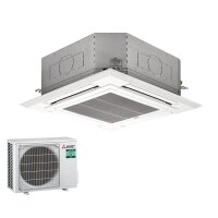 Mitsubishi Electric Set Deckenkassette 3,6 kW PLA-ZM35EA2...