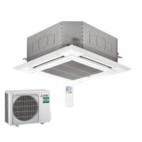 Mitsubishi Electric Set Deckenkassette 3,6 kW PLA-ZM35EA2...