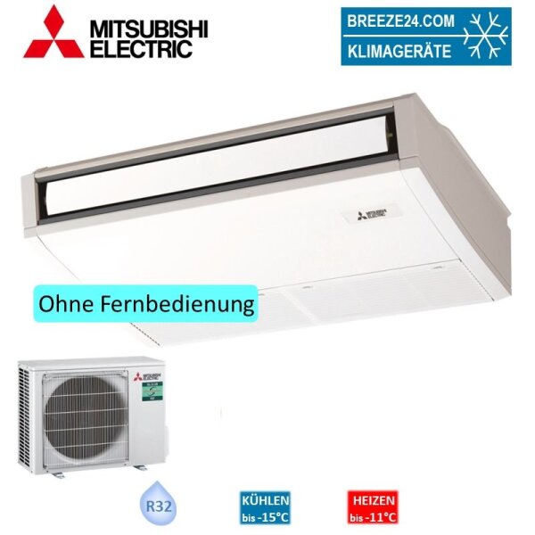 Mitsubishi Electric Set Deckenunterbaugerät 3,6 kWPCA-M35KA2 + PUZ-ZM35VKA2 -  35 - 40 m² | R32