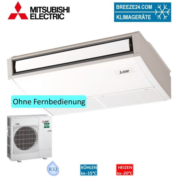 Mitsubishi Electric Set Deckenunterbaugerät 7,1 kW - PCA-M71KA2 + PUZ-ZM71VHA2 -  70 - 75m² | R32