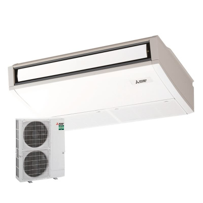 Mitsubishi Electric Set Deckenunterbaugerät PCA-M140KA2 + PUZ-ZM140YKA2 13,4 kW 135 - 140m² R32 400V