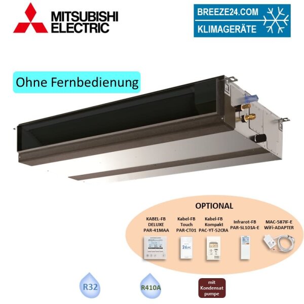 Mitsubishi Electric Kanaleinbaugerät 5,0 kW - PEAD-M50JA2 - R32 oder R410A