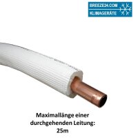 Isoliertes Kupferrohr 22x1 B1