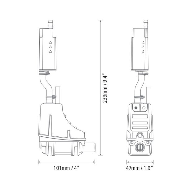 Aspen Kondensatwasserpumpe Silent+ Mini Lime Aspen Tauwasserpumpe Silent+ Mini Lime OEM P&P FP3320/5