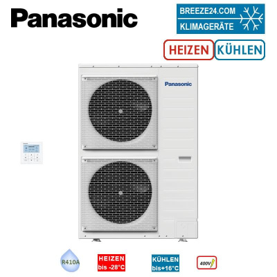 Panasonic Aquarea T-CAP Generation H WH-UX16HE8 Wärmepumpe Außengerät 16,0 kW 400 Volt R410A