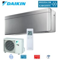 Daikin Set Wandgerät Stylish WiFi silber 5,0 kW -...