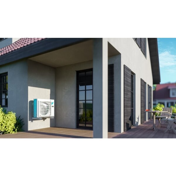Daikin Altherma 3 R ERGA04EV Wärmepumpe Außengerät 4,5 kW | R32 | WiFi | Heizen | Kühlen