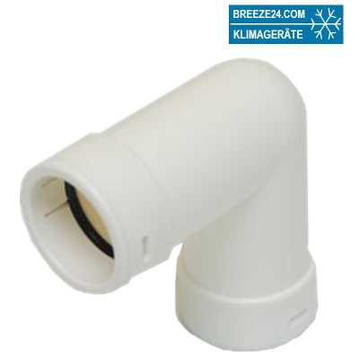 RDP20/25/32-C90 Kniestück 90° für Abflussrohr (20/25/32 mm)