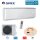 GREE Set EVO Wandgerät 7,0 kW - GWH-24-YE6-I + GWH-24-YE6-0 | WiFi | Raumgröße 70 - 75 m² | R32