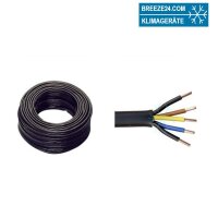 NYY-J 5 x 4,0 mm² Erdkabel Schwarz Elektroleitung