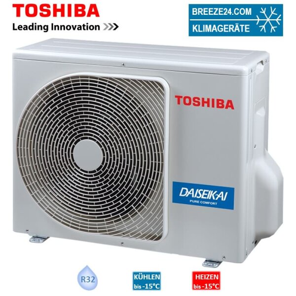 Toshiba Außengerät 3,5 kW - RAS-13PAVPG-E für 1 Innengerät | 35 - 40 m² - R32