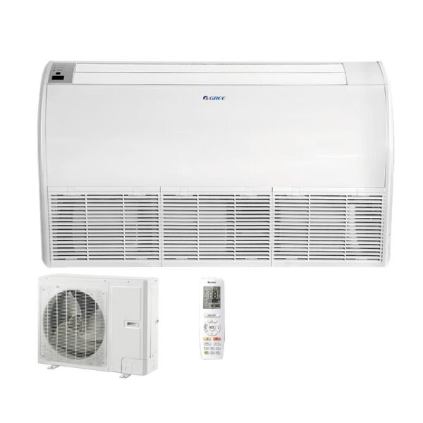 GREE Set Truhengerät 10,0 kW - GUD-100-ZD + GUD-100-WAX Raumgröße 100 - 110 m² | R32 | 400V