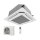GREE Set 4-Wege-Deckenkassette 10,0 kW GUD100T1 + PANEL TF06 + GUD100W1/NhA-S R32 Klimaanlage 400V
