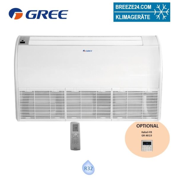 GREE Truhengerät 3,5 kW - GTH-12-CA-K6 | nur Multisplit | Raugröße 35 - 40 m² | R32