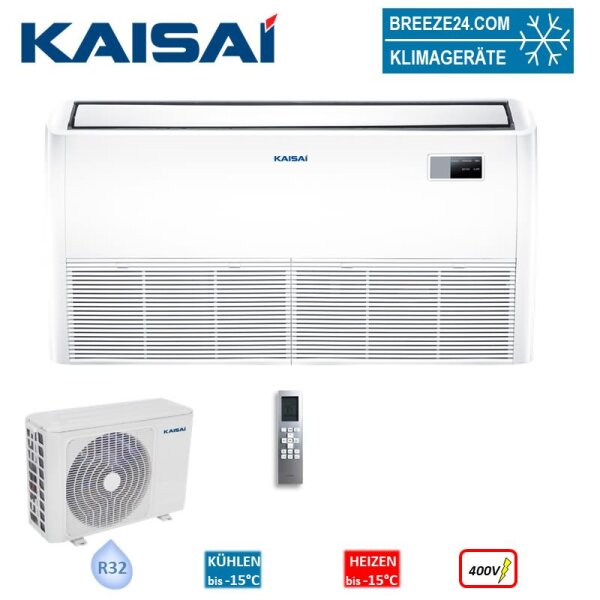 Kaisai Set Truhengerät 10,6 kW - KUE-36HRG32X + KOD30U-36HFN32X Raumgröße 100 - 110 m² | R32 | 400V