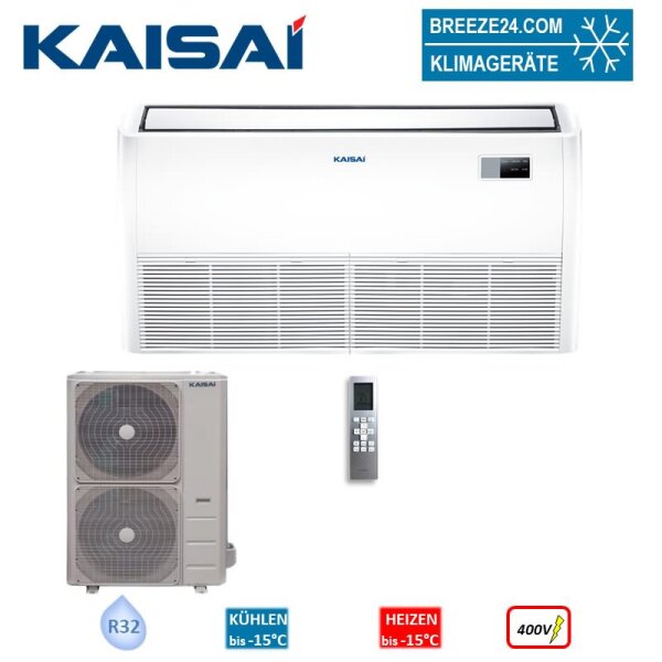 Kaisai Set Truhengerät 16,0 kW - KUE-55HRG32X + KOE30U-55HFN32X Raumgröße 160 - 170 m² | R32 | 400V