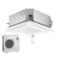 Mitsubishi Electric Set 4-Wege-Deckenkassette 5,0 kW -...