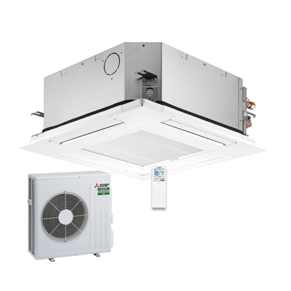 Mitsubishi Electric Set 4-Wege-Deckenkassette 5,7 kW - SLZ-M60FA2 + Blende SLP-2FALM2 + SUZ-M60VA R32