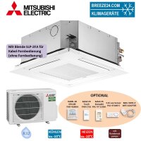 Mitsubishi Electric Set 4-Wege-Deckenkassette 2,5 kW -...