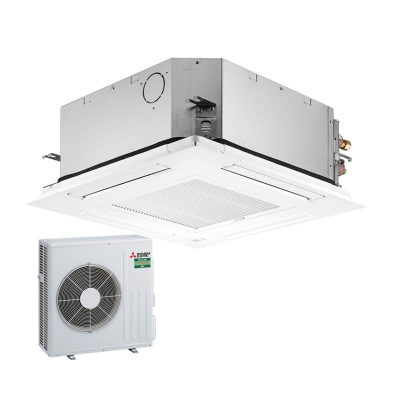 Mitsubishi Electric Set 4-Wege-Deckenkassette 5,7 kW - SLZ-M60FA + Blende SLP-2FA + SUZ-M60VA R32