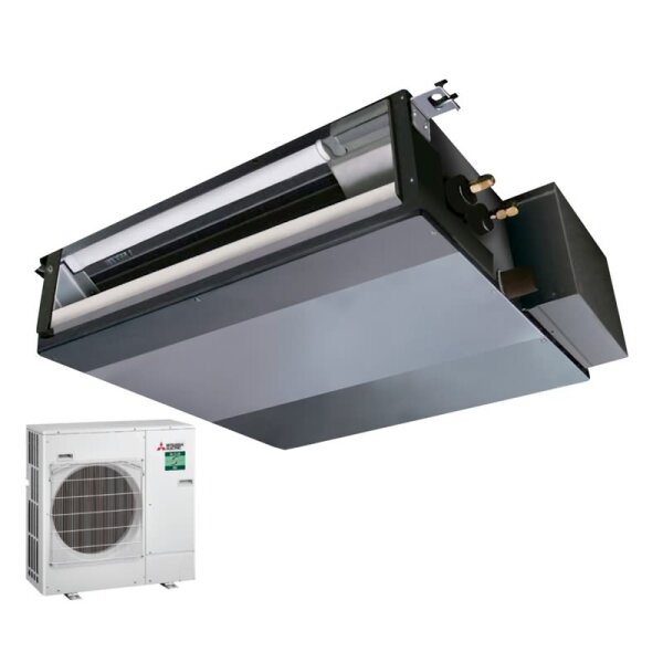 Mitsubishi Electric Set Kanalgerät 5,0 kW - SEZ-M50DA2 + SUZ-M50VA | für 1 Raum 50 - 55 m² | R32