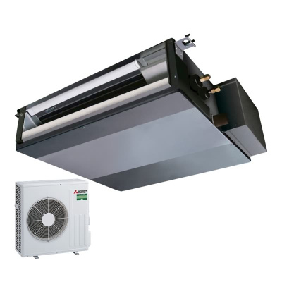 Mitsubishi Electric Set Kanalgerät 6,0 kW - SEZ-M60DA2 + SUZ-M60VA | für 1 Raum 60 - 65 m² | R32
