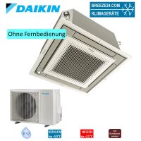 Daikin Set Deckenkassette Euroraster silber 2,5 kW -...