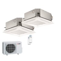Mitsubishi Electric Set 1,5 kW 2 x SLZ-M15FA + SLP-2FALM...
