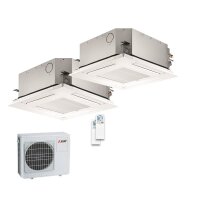 Mitsubishi Electric Set 3,5 kW 2 x SLZ-M35FA + SLP-2FALM...