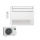 Mitsubishi Electric Set Kompakt Truhengerät 3,5 kW MFZ-KT35VG + SUZ-M35VA Raumgröße 35 - 40 m² | R32