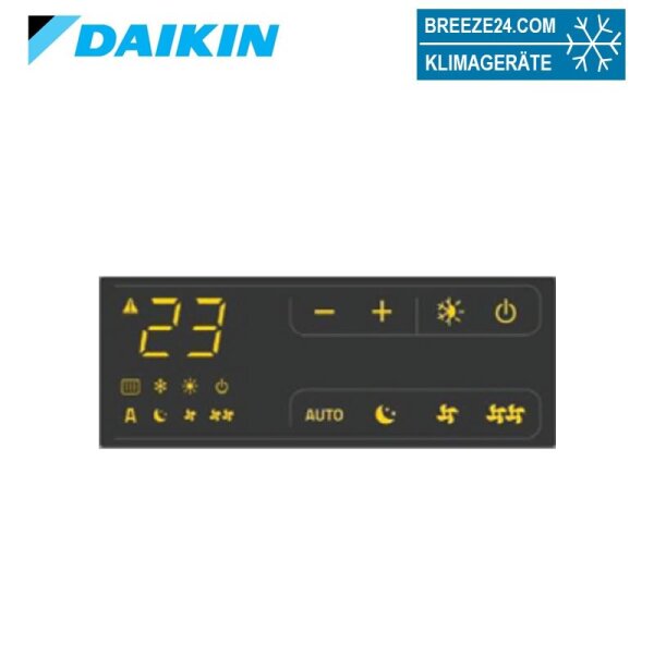 Daikin EKRTCTRL2 integrierter 4-stufiger Regler mit Raumthermostat für FWXV Wärmepumpenkonvektor