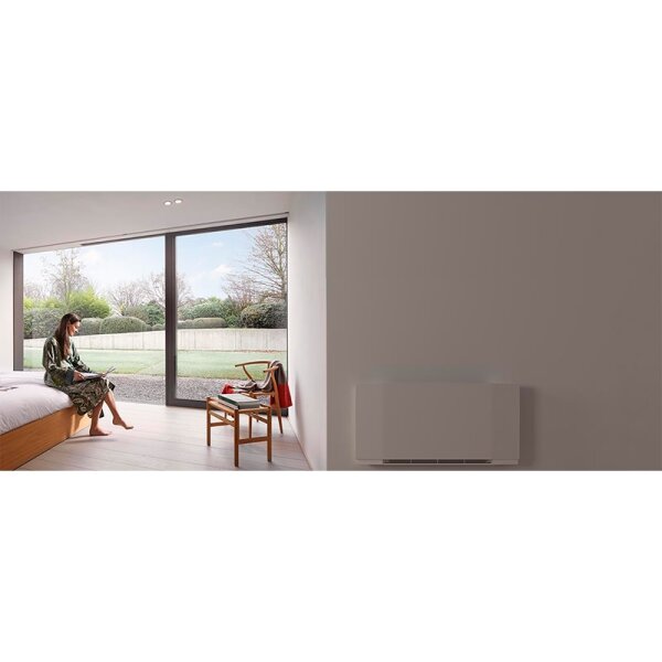 Daikin Altherma HPC FWXV15ABTV3 Wärmepumpenkonvektor 2,16 kW Truhengerät | Anschlüsse links