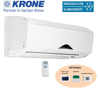 Krone Wandgerät 2,8 kW - WLT 28 EC Kaltwasser-Wandgeräte Gerät mit 2-Wege-Ventil