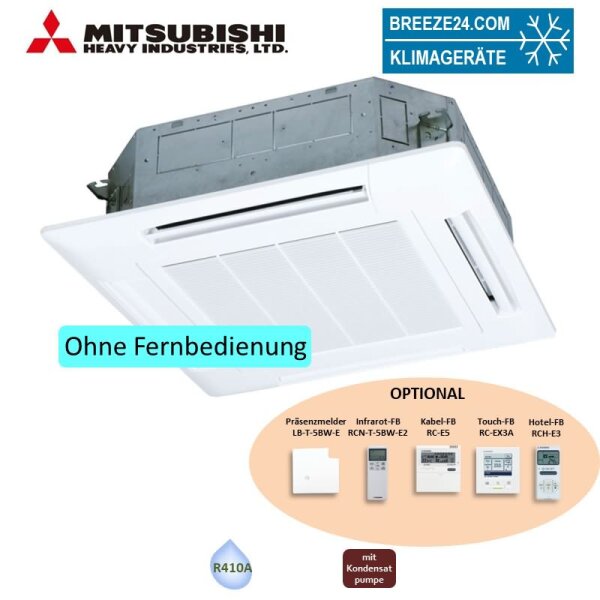 Mitsubishi Heavy 4-Wege-Deckenkassette 7,1 kW - FDT71KXZE1 Standardpaneel KX R410A