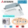 Mitsubishi Heavy Set 4-Wege-Deckenkassette 10,0 kW Komfortpaneel FDT100VH + FDC100VSA-W 400V R32
