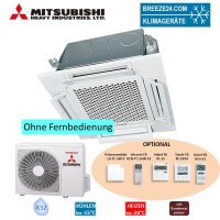 Mitsubishi Heavy Set 4-Wege-Deckenkassette Euroraster...