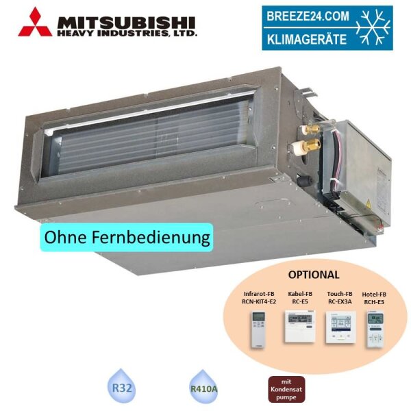 Mitsubishi Heavy Kanalgerät 12,5 kW - FDUM125VH - R32 oder R410A