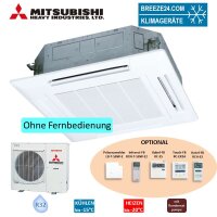 Mitsubishi Heavy Set 4-Wege-Deckenkassette 13,6 kW...