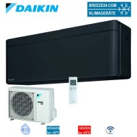 Daikin Set Wandgerät Stylish WiFi schwarz 5,0 kW -...