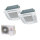 Mitsubishi Heavy Set 2,5 kW 2 x FDTC25VH1 4-Wege-Deckenkassette Komfortpaneel + SCM40ZS-W R32