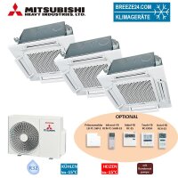 Mitsubishi Heavy Set 3 x 4-Wege-Deckenkassette...