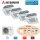 Mitsubishi Heavy Set 4 x Deckenkassetten Komfortpaneel 2 x FDTC25VH1+FDTC35VH1+FDTC50VH+SCM80ZS-W