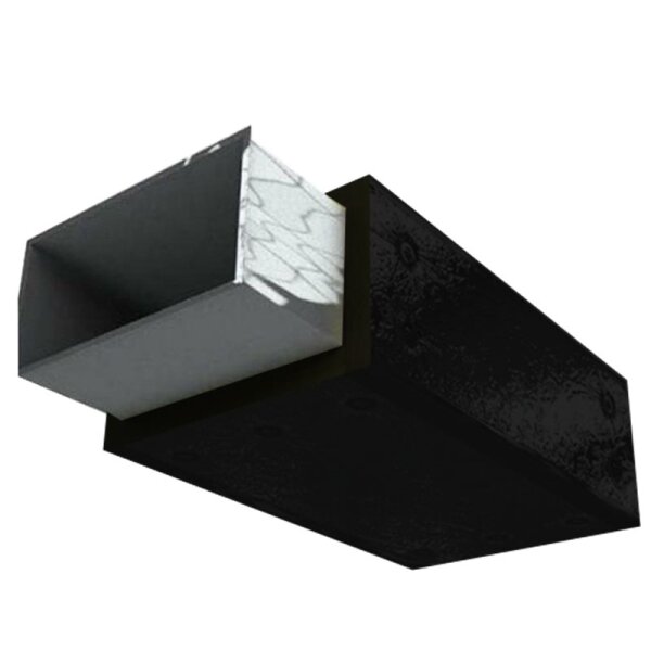 Penka Lüftungskanal rechteckig isoliert Armaflex pro m²