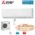 Mitsubishi Electric Set Wandgerät 7,1 kW - PKA-M71KAL2 + PUZ-ZM71VHA2 | Raumgröße 70 - 75 m² | R32