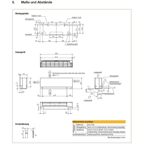 Mitsubishi Electric Wandgerät 2,5 kW WiFi Premium Silber MSZ-EF25VGKS Raumgröße 25 - 30 m² | R32