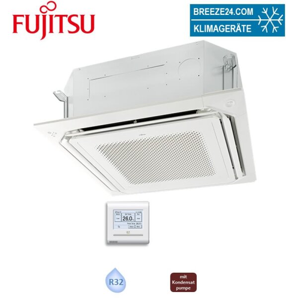 Fujitsu 4-Wege-Deckenkassette 8,5 kW - AUXG30KRLB (Nur Mono-Split) R32