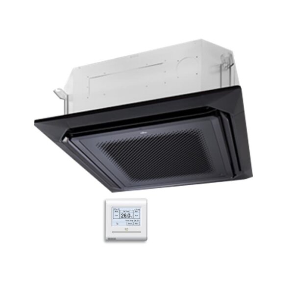 Fujitsu 4-Wege-Deckenkassette12,1 kW - AUXG45KRLB schwarz (Nur Mono-Split) R32