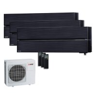 Mitsubishi Electric Set 3 Wandgeräte Diamond WiFi...